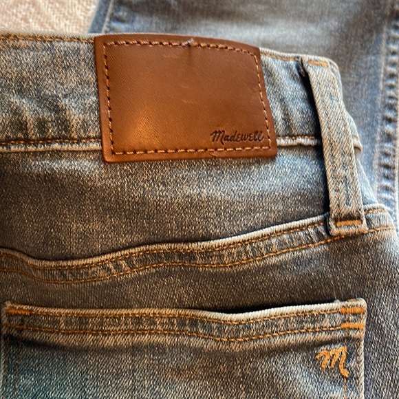 Madewell Button Fly Skinny Jeans High Rise Size 26-Magic Pockets NWT - Picture 9 of 13